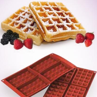 Waffle 130x81x17mm 4indents